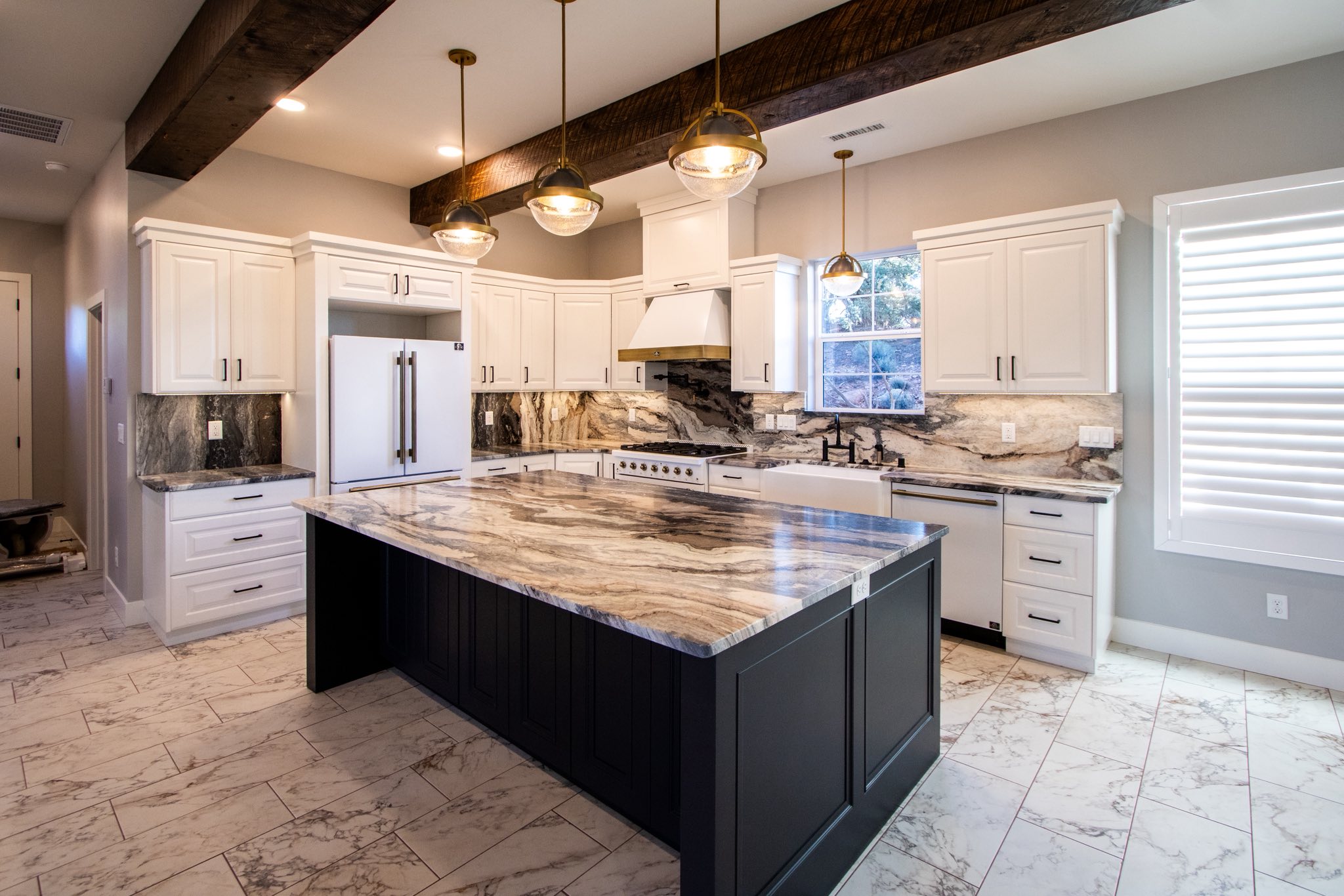 Kanab custom home build kitchen renovation