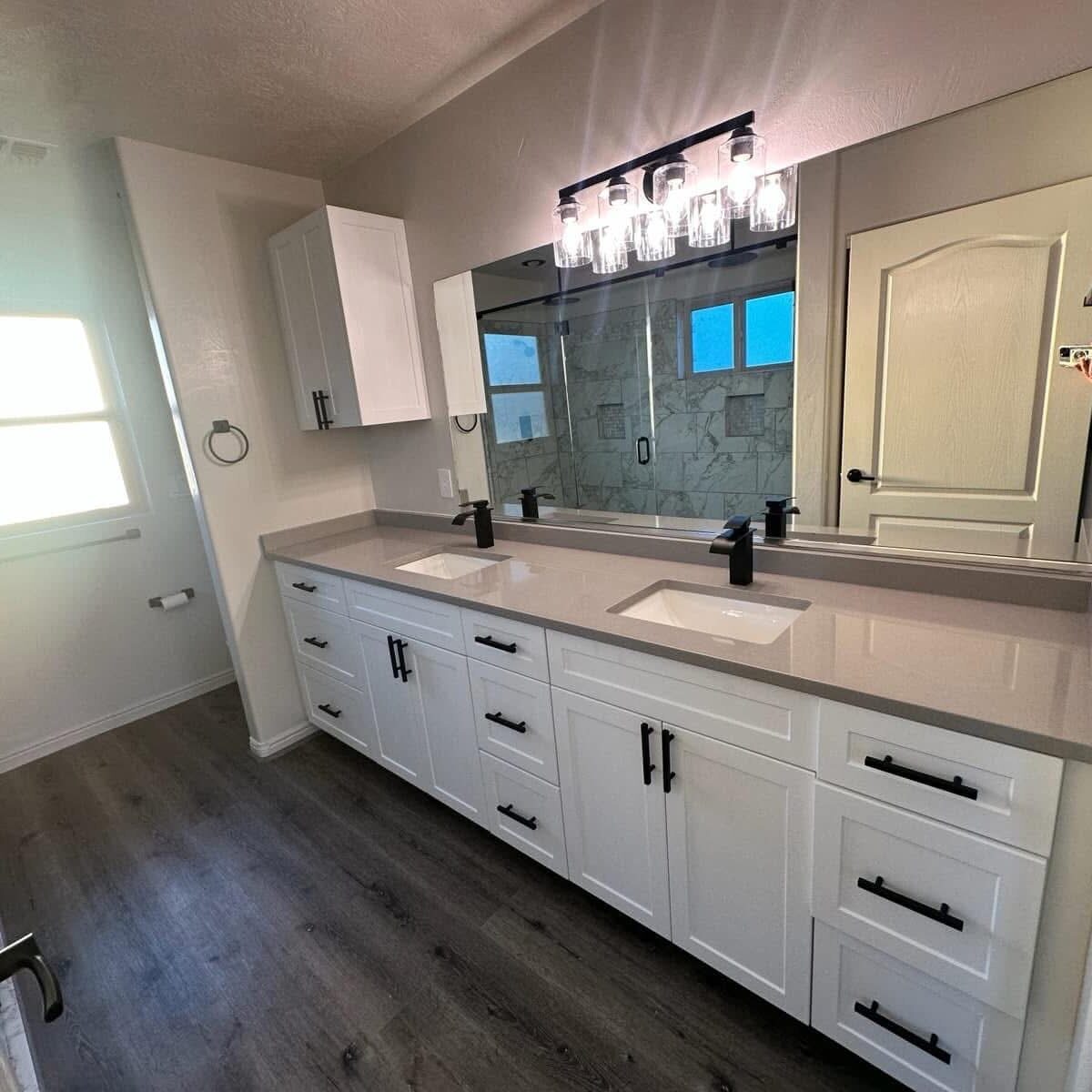Kanab renovation construction bathroom